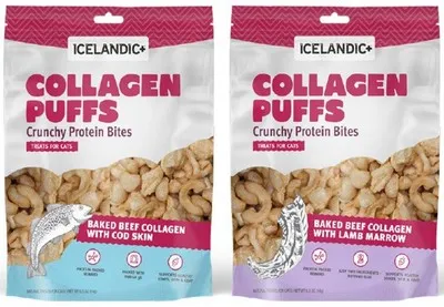 1ea .5oz Icelandic+ Beef Puff Marrow for CATS - Health/First Aid